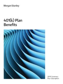 401(k) Plan Benefits