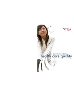 health care quality - KDHE