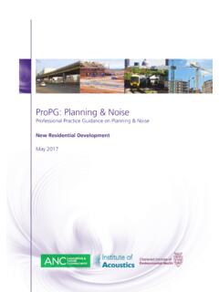 ProPG: Planning &amp; Noise - ioa.org.uk