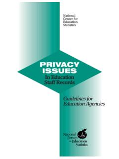 Privacy Issues In Education Staff Records
