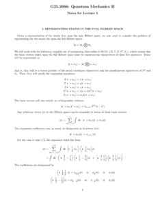 G25.2666: Quantum Mechanics II - nyu.edu