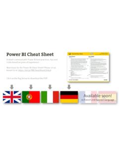 Power BI Cheat Sheet