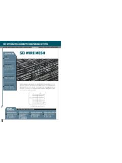 WIRE MESH - DIMENSIONS AND WEIGHTS TECHNICAL WIRE …