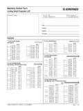 Inventory Control Form - Limelight Networks