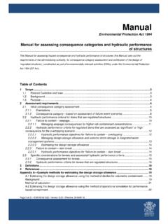 ESR/2016/1933 Manual for assessing consequence categories …