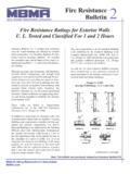 Fire Resistance Bulletin 2 - MBMA