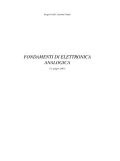 FONDAMENTI DI ELETTRONICA ANALOGICA - unibo.it