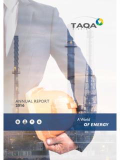 ANNUAL REPORT 2016 - taqa.com.eg