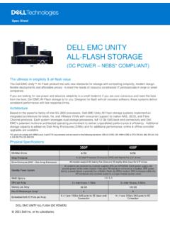 DELL EMC UNITY ALL-FLASH STORAGE - Dell Technologies