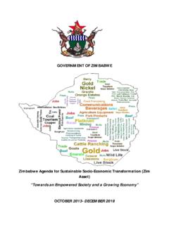 GOVERNMENT OF ZIMBABWE - The Chronicle