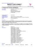 Conforms to USDOL OSHA 29CFR 1910.1200 …