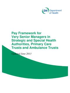 Pay framework for very senior managers - GOV.UK