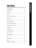 THE FORCE/1 Table of Contents - Robinsons Hardware