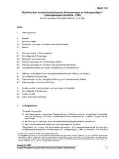 BauR 6.5 Richtlinie &#252;ber brandschutztechnische ...