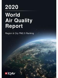 World Air Quality Report - Greenpeace