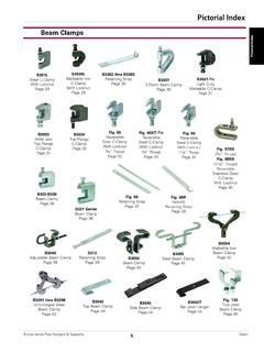 Introduction section of pipe hanger catalog
