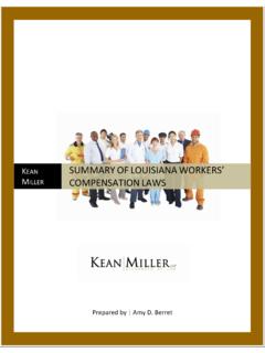 SUMMARY OF LOUISIANA WORKERS’ …