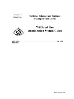 Wildland Fire Qualification System Guide