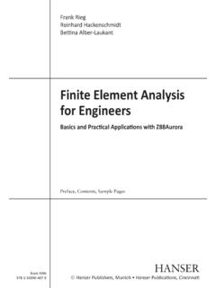 Finite Element Analysis for Engineers - …