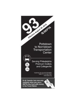 Pottstown to Norristown Transportation Center