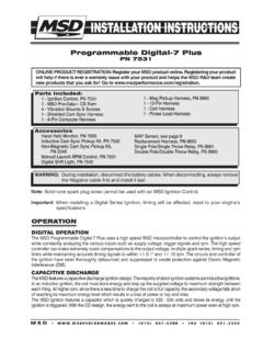 Programmable Digital-7 Plus PN 7531 - Holley