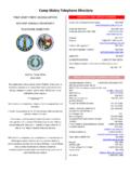 Camp Mabry Telephone Directory - VFW Post 4443 …