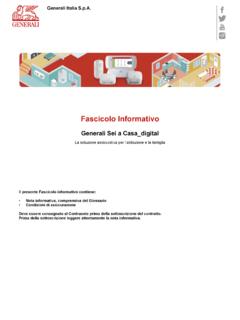 Fascicolo Informativo - generali.it