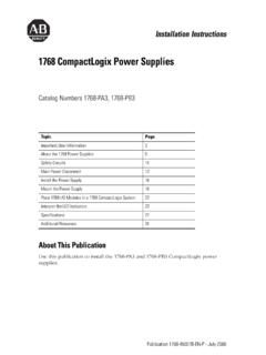 1768 CompactLogix Power Supplies - Rockwell …