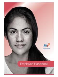 Employee Handbook - ManpowerGroup