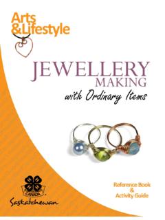 4-H Jewellery Making with Ordinary Items