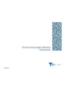 End-to-end project delivery framework