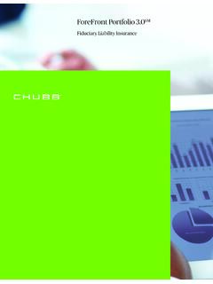 Fiduciary Liability Insurance - Chubb