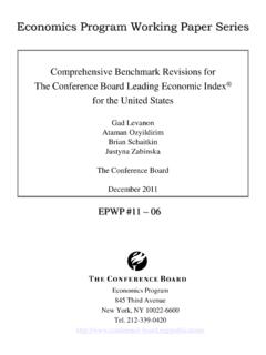Economics Program Working Paper Series