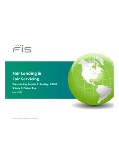 Fair Lending &amp; Fair Servicing