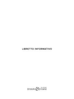 Libretto iNForMAtiVo - divaniedivani.it