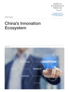 White Paper China’s Innovation ... - World Economic …