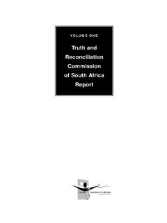 Truth and Reconciliation Commission of South …