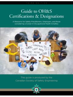 Guide to OH&amp;S Certifications &amp; Designations