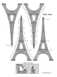 Eiffel Tower - PaperToys