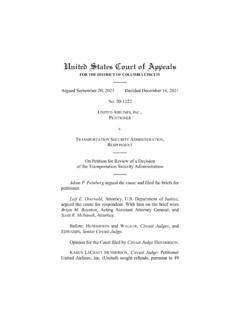 United States Court of Appeals - cadc.uscourts.gov