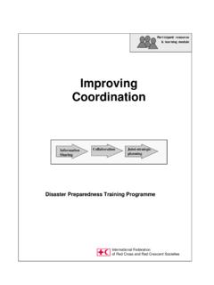 Improving Coordination - IFRC.org