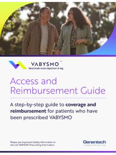 Access and Reimbursement Guide - vabysmo-hcp.com