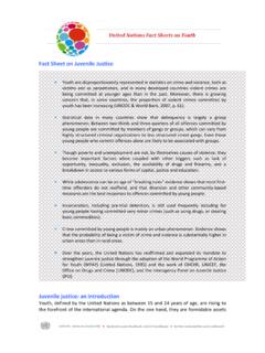 fact sheet juvenile justice Final - United Nations