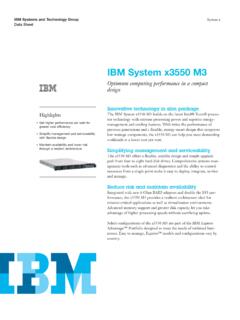 IBM System x3550 M3 - 2BeSHOP.com