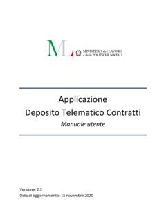 Applicazione Deposito Telematico Contratti