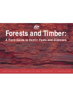 1 Forests and Timber - Department of Agriculture …