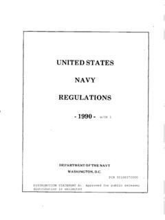 United States Navy Regulations - United States Marine Corps