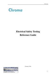 Electrical Safety Testing Reference Guide