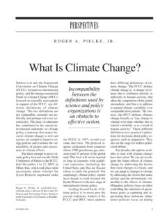 What Is Climate Change? - University of Colorado Boulder