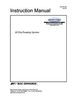 iH Dry Pumping Systems - PolVac Corp